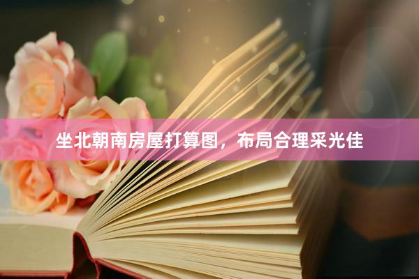 坐北朝南房屋打算图，布局合理采光佳